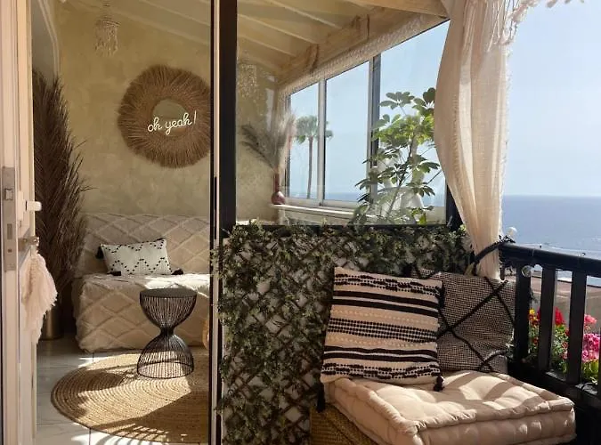 Boho Style With Ocean View דירה